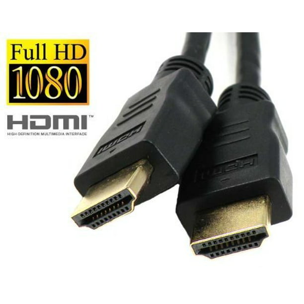 Importer520 15 Ft HDMI Category (Full 1080P Capable) For 4K LED LCD TV XBOX ONE 360 PLAYSTATION 4 PLAYSTATION 3 NINTENDO SWITCH - Walmart.com