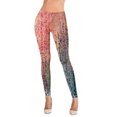 thumbnail image 3 of MKLEKYY Leggings de yoga para mujer, pantalones de yoga para mujer, informales, con estampado floral, elásticos, de cintura alta, para yoga, correr, fitness diario, 3 of 4