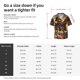 thumbnail image 5 of Balery Western Skeleton Cowboy Horse Camisa Casual de Manga Corta con Botones para Hombre, Texturizada, Estilo Cubano, para Playa, Verano-4X-Large, 5 of 5