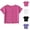 Black-2025, variant on MKOSPLRT Toddler Girls Summer Tops Short Sleeve Cute T Shirts Crew Neck Button Shirts Funny Lettuce Trim Tees Solid Loose Fit Tshirts