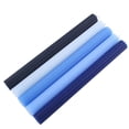thumbnail image 2 of BalsaCircle 5 Unscented 9 in Assorted Blue Beige Premium Wax Taper Candles Ribbed Design Party Events Decorations Supplies, 2 of 8