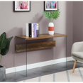 thumbnail image 2 of Convenience Concepts Console/bureau SoHo en Bois de Muscade, 2 of 9