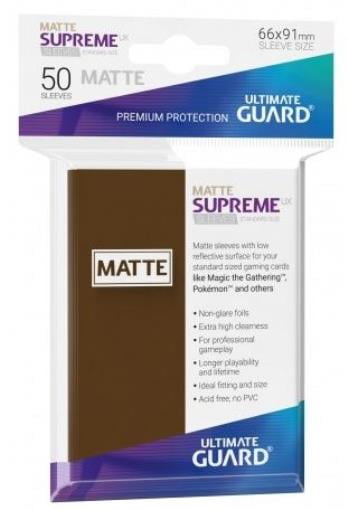 Ultimate Guard Supreme UX sleeves tamaño predeterminado Matt burgundrot 80 