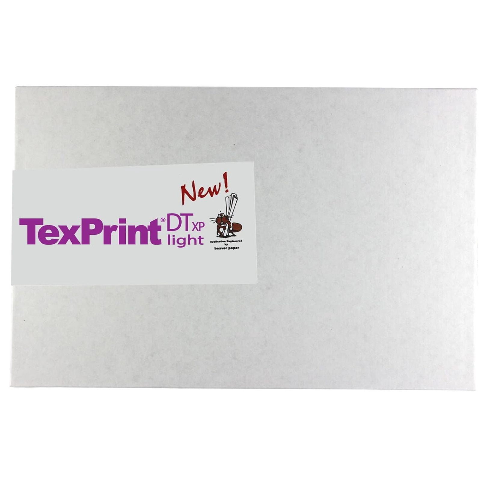 Beaver TexPrint DT Light -Replaces XP- All-Purpose High-Release Sublimation Paper for Epson Dye Transfer, SawGrass Approved Sublimation Print Transfer Paper, 110 Sheet Pack (11" x 17", Inches)