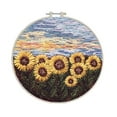 thumbnail image 2 of SPRING 1pc Landscape Creative Hand embroidery diy embroidery material pack #5, 2 of 9