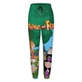 thumbnail image 3 of Phineas And Ferb Women's Jogger Track Pants Print Drawstring Lounge Sweatpants Casual Trousers for Yoga, Workout 2XL, 3 of 7