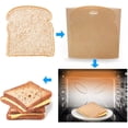 thumbnail image 4 of Sacs pour Grille-Pain et Sandwich Antiadhésifs Résistants à la Chaleur - Sacs à Pâtisserie Réutilisables pour Four Sans Gluten, 4 of 4