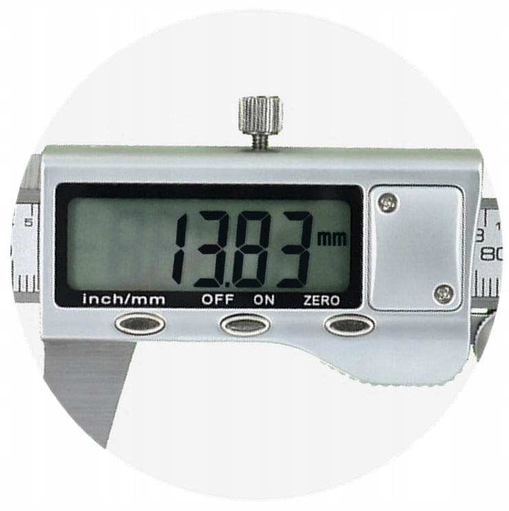 Digital display vernier caliper 0-150mm household stainless steel jewelry bracelet pearl play internal measurement
