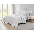 thumbnail image 2 of VCNY Home Modern Textured 3 Piece Quilt Sets, King, 2 of 7