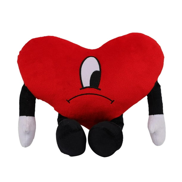 Peluche en forma de corazón YONGSHENG Un Verano Sin Ti Bad Bunny 25cm