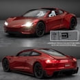 thumbnail image 3 of 1/24 Roadster Diecast Toy Car para coleccionistas y niños o niñas Aleación Diecast Car Model Roadster Model Car Pull Back Vehículos con luz Roadster Model Car Toy para niños Regalo de cumpleaños, 3 of 5