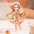 thumbnail image 4 of Muñecas BJD para niñas Linda Muñeca BJD De 8 Pulgadas, 13 Articulaciones, Juguete Para Niña, Regalos Navideños Para Niños, Pelo Naranja Pelo naranja MagiDeal Muñecas BJD para niñas, 4 of 6