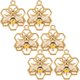 thumbnail image 2 of 6 uds. De dijes de abeja, dijes de Metal para hacer joyas, dijes para pendientes, collares y pulseras, 2 of 5