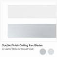 thumbnail image 4 of Wellspeed 48 in. Mordern Ceiling Fan with Dimmable Light Kit and Remote, 3 Blades, 6-Speed Reversible DC Motor, for Indoor, Brushed Nickel, 4 of 11