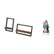 thumbnail image 1 of Estantes flotantes de madera de estilo rústico moderno y juego de decoración de escritorio acrílico 2D para cocina, oficina, comedor, decoración, 1 of 8