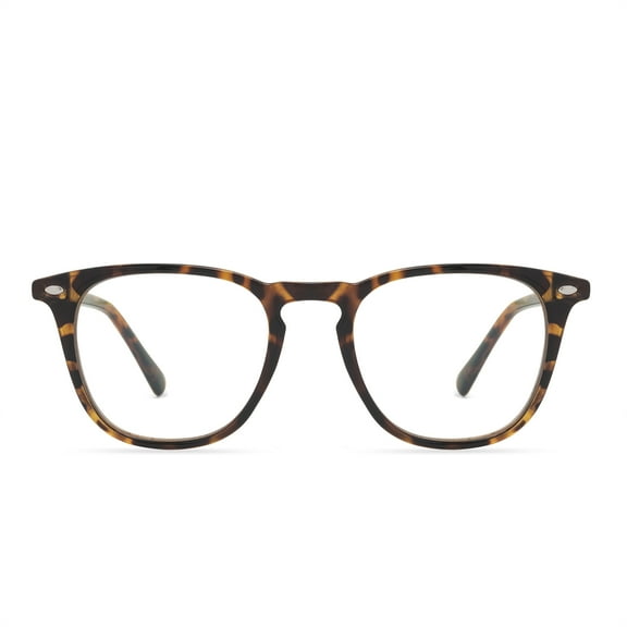 Men's Health Reading Glasses Tranquility Blue Light Blocking by DIFF Eyewear Tortoise  1.25