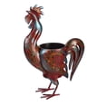 thumbnail image 1 of Evergreen Metal Rooster Planter, 16''x 6'' x 21'' inches, 1 of 3
