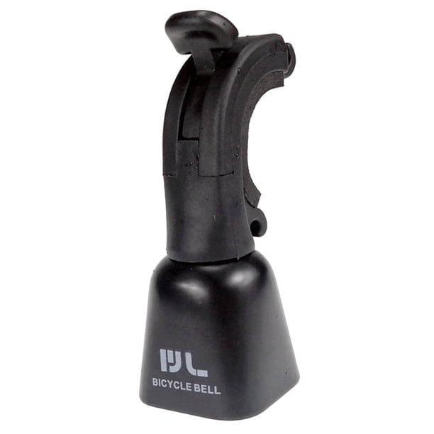 Timbre para bicicleta de montaña, mini timbre de cobre para bicicleta, bocina de seguridad para montar en bicicleta de montaña. Negro
