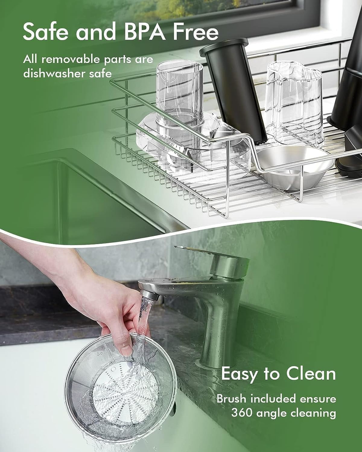 SiFENE Pro 800 W 3-Speed Centrifugal Juicer, Silver