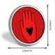 thumbnail image 3 of Fashion Ceasefire Pin Badge Jewelry Alloy Brooch Fashion Lapel Pins Collar Clothing Jewelry Accessories for Cloth Decors, 3 of 5