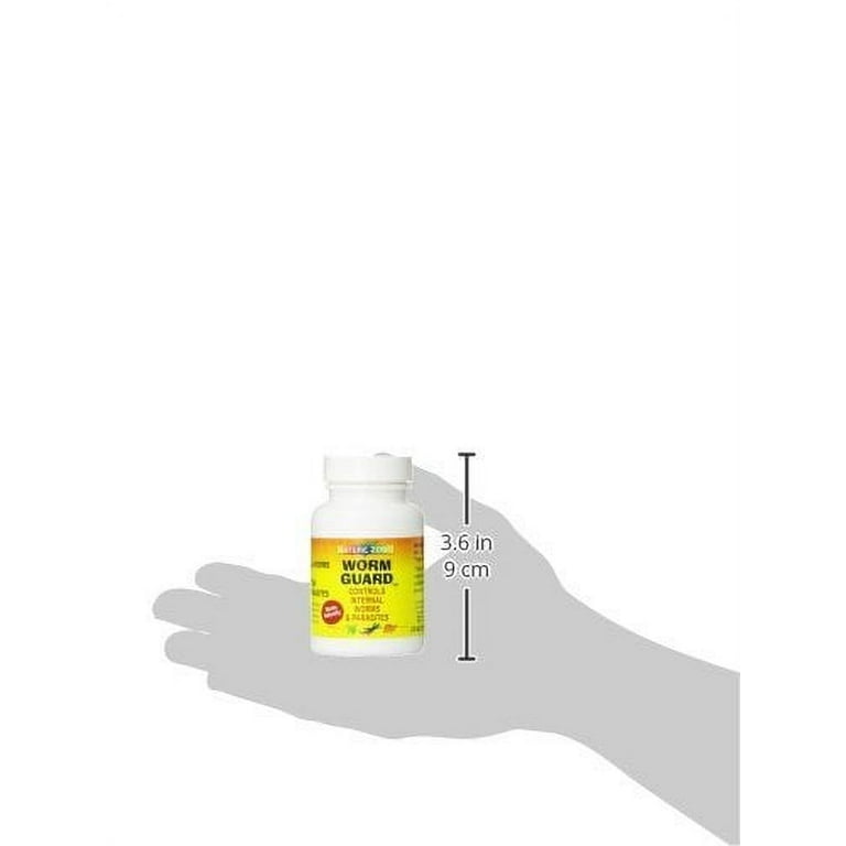 Nature Zone Worm Guard Controls Internal Worms and Parasites for Amphibians Reptiles and Turtles