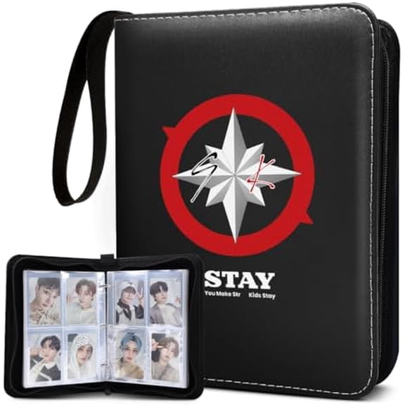 Photocards Binder 400 Pockets Album Photo Card Holder for Stay Music Fans