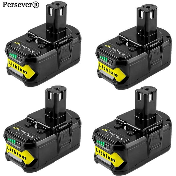 4Pack 5.0Ah For Ryobi One  P108 18 Volt Li-ion Battery 18V P102 P103 P104 P105 P106 P108 P109