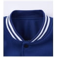 thumbnail image 4 of GHSDFBB Baseball Jackets Letter Print Men's Streetwear Tops Patchwork Style, 4 of 6
