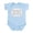 Sky Blue, variant on CafePress - Well Behaved Infant Bodysuit - Baby Light Bodysuit, Size Newborn - 24 Months