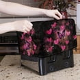 thumbnail image 5 of HELLHERO Butterflies Heart Print Toaster Dust Cover for Kitchen, 2 Slice Adjustable Small Appliance Protector with Drawstring, Waterproof Toaster Oven Cover, 5 of 8