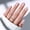 A3-Glazed French Tip, variant on Modelones Extra Short Press on Nails, Milky White Squoval Fake Nails, Reusable Nail Kit with Nail Glue Adhesive Tabs Mini Nail File, Nails Press Ons 32Pcs 16 Sizes, Spring Women Girl Gift