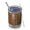 Brown Red Yellow, variant on 12oz Tumblers Brown Red Yellow Plaid Checkered Pattern Vacuum Insulated Stainless Steel Travel Tumbler Cups Mug with Lid and Straw for Beer,Coffee,Beverages with Cleaning Brush for Cold & Hot Drinks