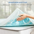 thumbnail image 4 of 2 inch Gel Memory Foam Mattress Topper Queen- CertiPUR-US Certified Cooling Layer for Enhanced Comfort, 4 of 8