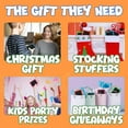 thumbnail image 2 of Mini Chalkboard For Kids - (Pack of 12) Goodie Bags Stuffers for Kids Mini kids chalkboard Each with 2 Chalk Sticks, and 1 Eraser for Boys and Girls Birthday Party Favors Birthday Goodie Bags, 2 of 6