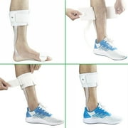 Orthomen Drop Foot Brace AFO Leaf Spring Splint Ankle Foot Orthosis Support(L-Left)