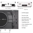 thumbnail image 4 of Tocadiscos TANLANIN Vintage Suitcase, reproductor Bluetooth de 3 velocidades, 4 of 9