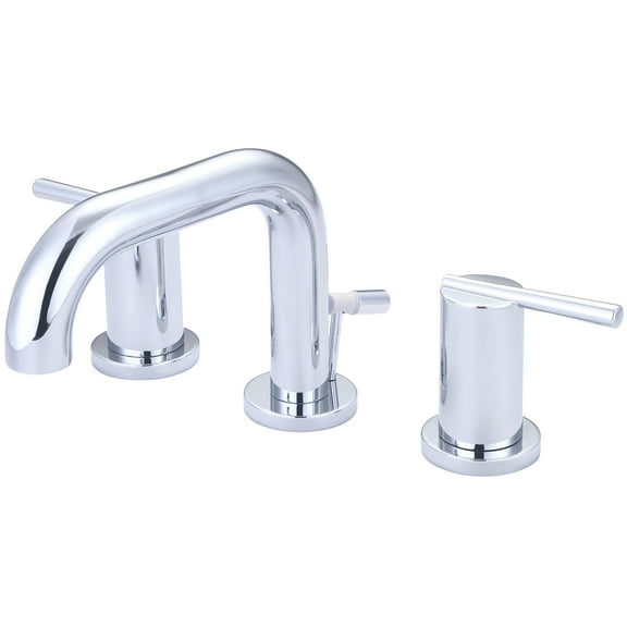 Olympia L-7432 Two Handle Lavatory Widespread Faucet, Chrome