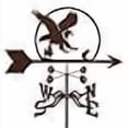 thumbnail image 3 of EZ Vane EZ1105-PT Eagle Bird Weathervane with Post Mount, 3 of 4