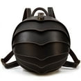 thumbnail image 2 of Vintage Leather Creative Backpack Personality Beetle,Black, 2 of 2