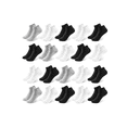thumbnail image 1 of 20pzs Calcetines Cortos Hombres Dama Unisex Cómodo Xtellar blanco, 1 of 4