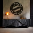 thumbnail image 2 of LaModaHome Exclusive Fc Bayern Munchen Logo Metal Wall Art Decor – Durable & Artistic Metal Wall Art for Home and Office Decor, Perfect for Any Interior Design Aesthetic, 2 of 5