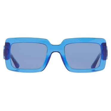 Longchamp Blue Rectangular Ladies Sunglasses LO743S 400 53