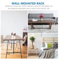 thumbnail image 2 of IFANLANDOR 1Pack Rotatable Black Speaker Mount Shelf Adjustable for Garage and Kitchen Use, 2 of 8