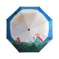 thumbnail image 1 of Unatoiry Cartoon Folding Umbrella Waterproof And Versatile Outdoor Protection Three Fold Umbrella Umbrellas The Little Prince, 1 of 6