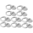 thumbnail image 2 of 10 Pcs Couvercles de Pots Professionnels Couvercles de Mise en Conserve Robustes Couvercles de Pots Pratiques Étanchéité Couvercles de Mise en Conserve Couvercles de Pots, 2 of 7