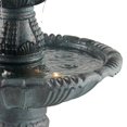 thumbnail image 5 of Hampton 56 3/4" High Large Italian Outdoor Decor Slate Stone Floor Fountain with Light LED 4-Tier Outside, 5 of 7