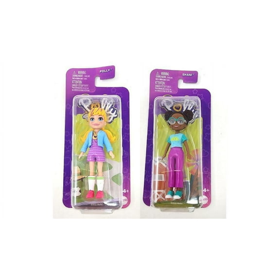 Bundle of 2 | Polly Pocket Impulse 3-inch Doll Collection | HKV76 & HKV77