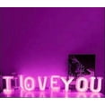 thumbnail image 7 of LED Neon Letter Lights, Light Up LED Letters Lights Light Up Marquee Letters Lights Letters Neon Signs Battery USB Pink, 7 of 7