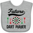 thumbnail image 3 of Inktastic Future Dart Player Game Boys or Girls Baby Bib, 3 of 4