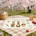 thumbnail image 5 of Easter Placemats Easter Restaurant Decoration Table Mats Insulation Mats Western Placemats Washable Insulation Placemats Home Kitchen Table Mats (D), 5 of 6